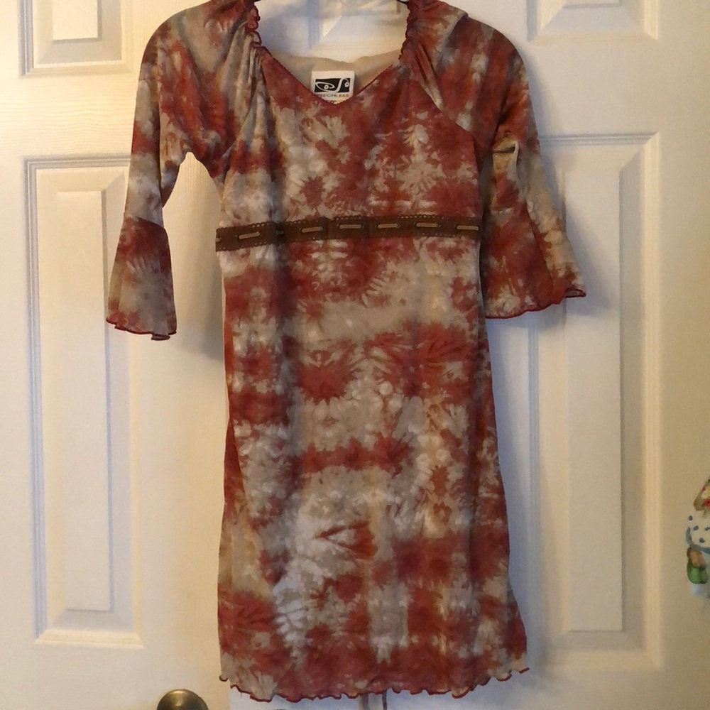 🏵Gorgeous & Unique Speechless Chiffon Western Detailed Bell Sleeved Lined Dress